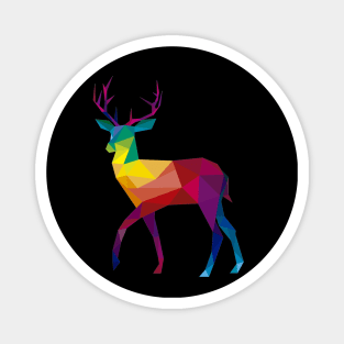 Deer Colorful Magnet